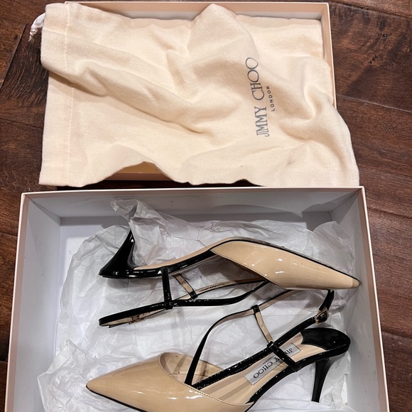 Authentic Jimmy Choo sling backs - Picture 3 of 8